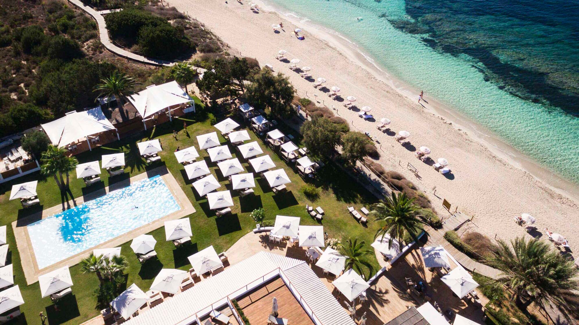 gecko-beach-formentera-club-drone | Gecko Hotel & Beach Club Formentera